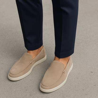 Gebhard | Mocassin Élégant en Daim