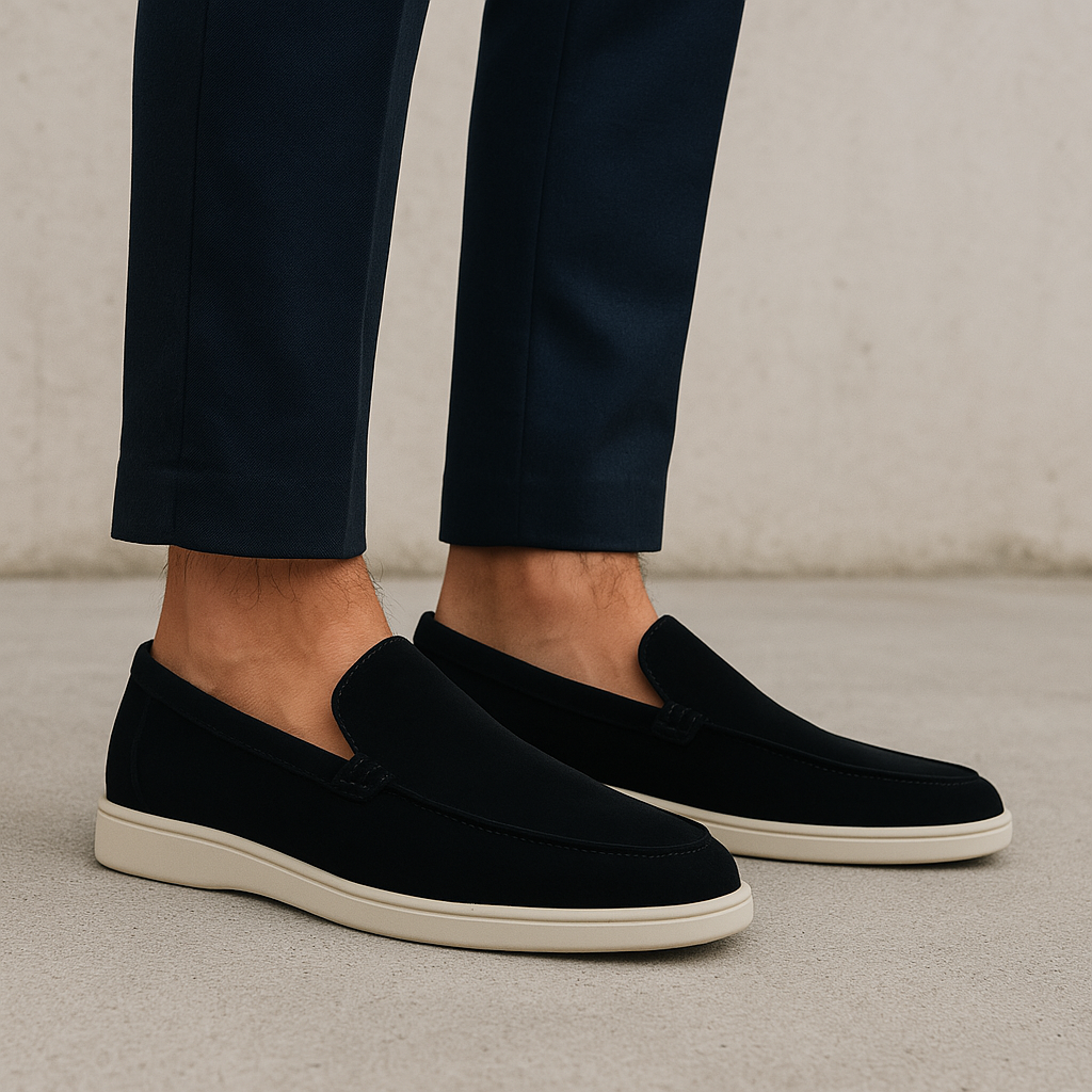 Gebhard | Mocassin Élégant en Daim