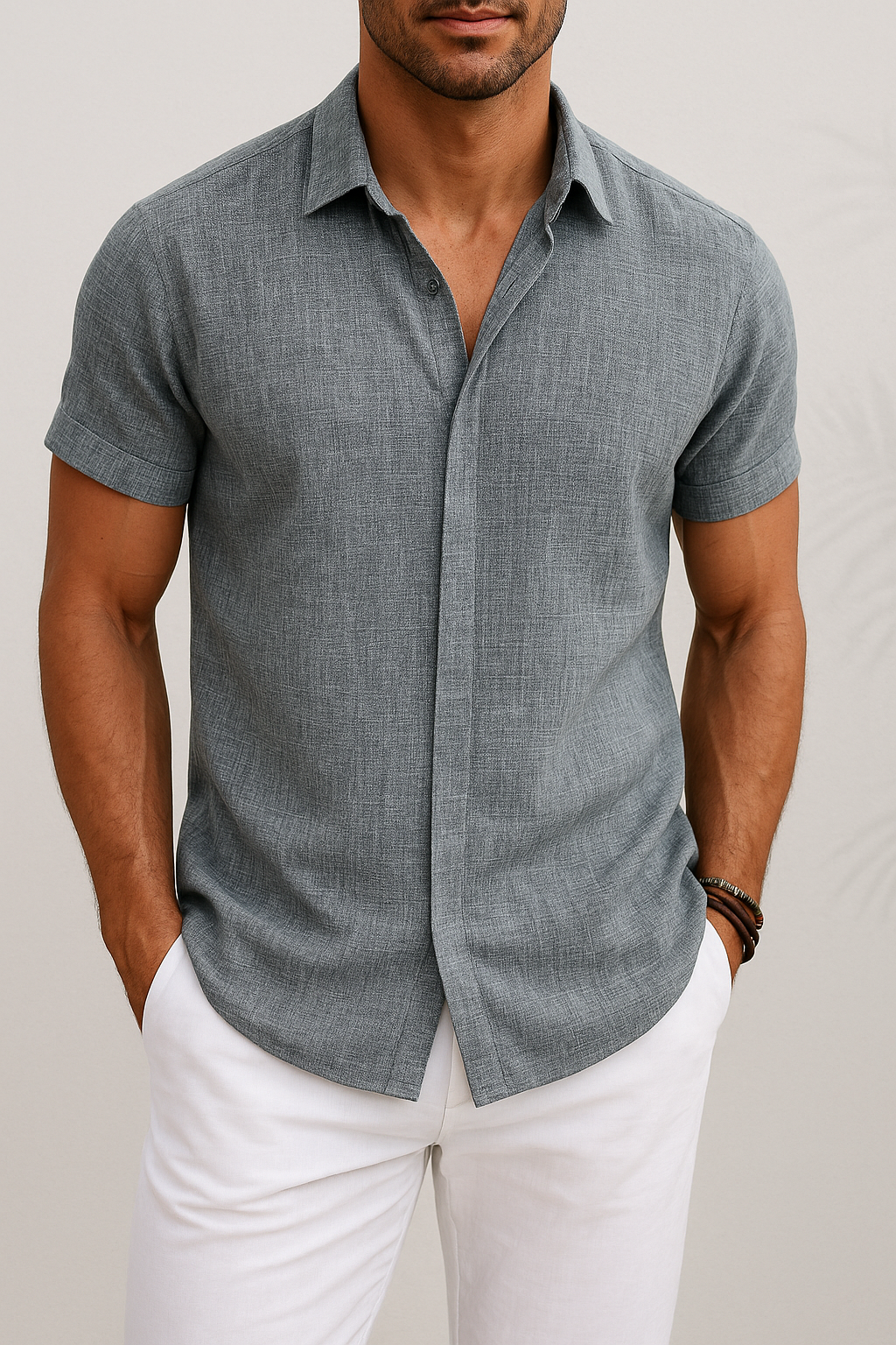 SIMON | Chemise en Lin Classique