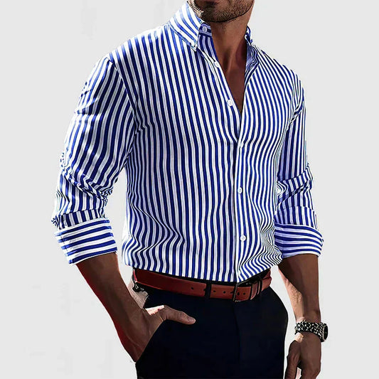 RÉJEAN - Chemise à Rayures
