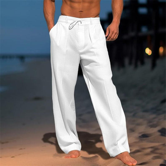 THÉO | Pantalons en Lin Uni