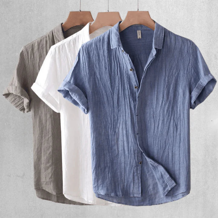 ÉMILE | Chemise Élégante à Manches Courtes
