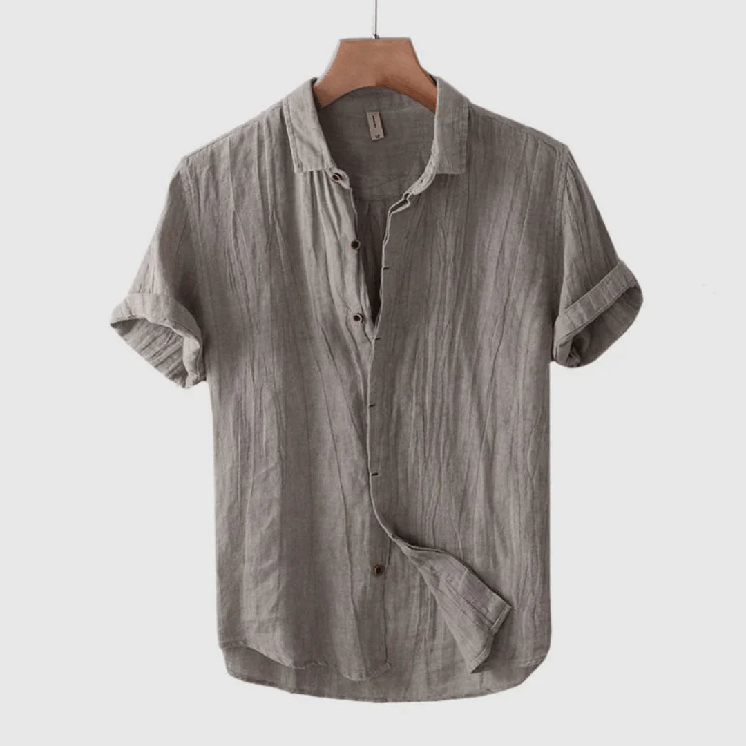 ÉMILE | Chemise Élégante à Manches Courtes