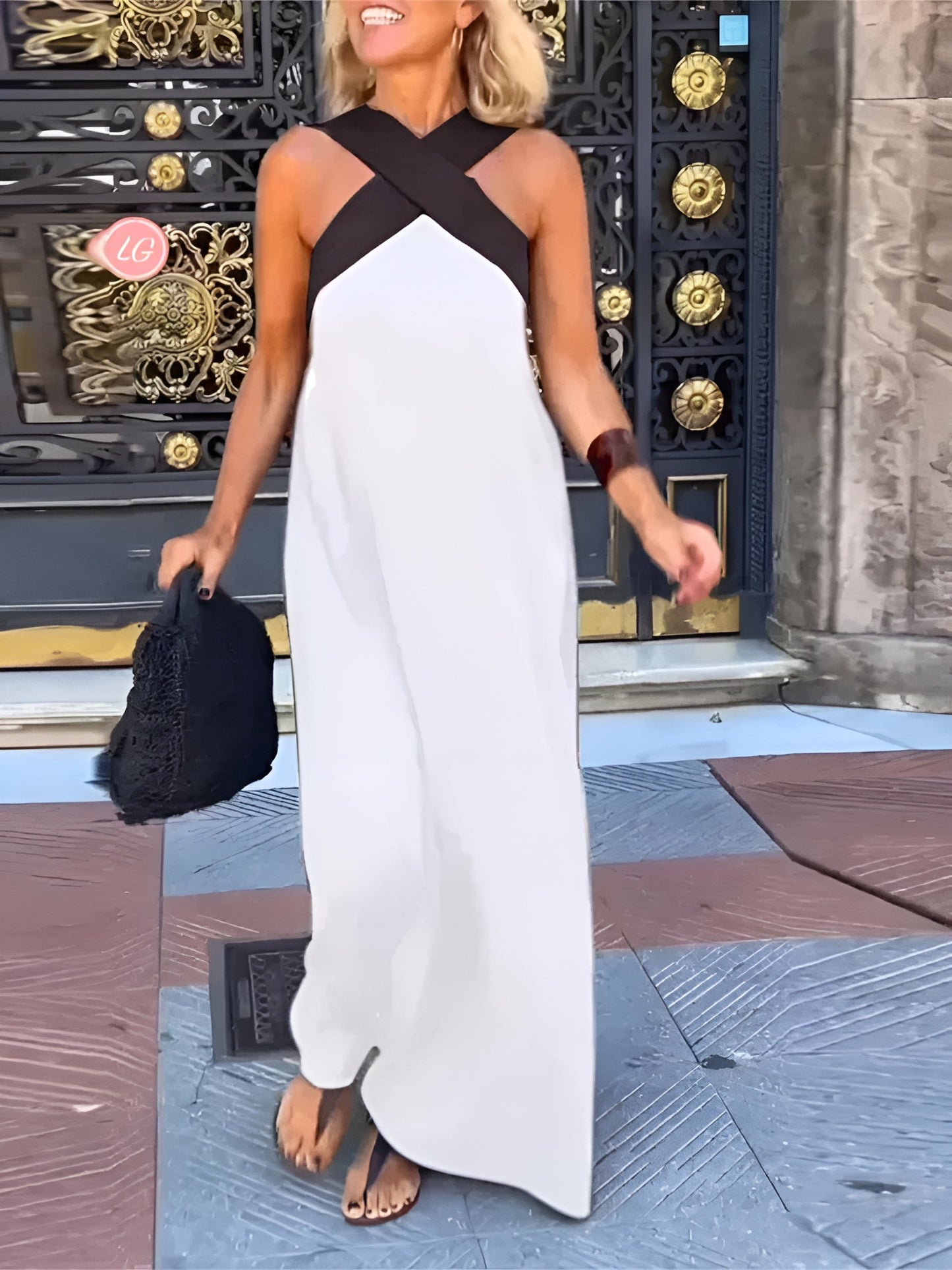 Delphine | Robe en forme croisée