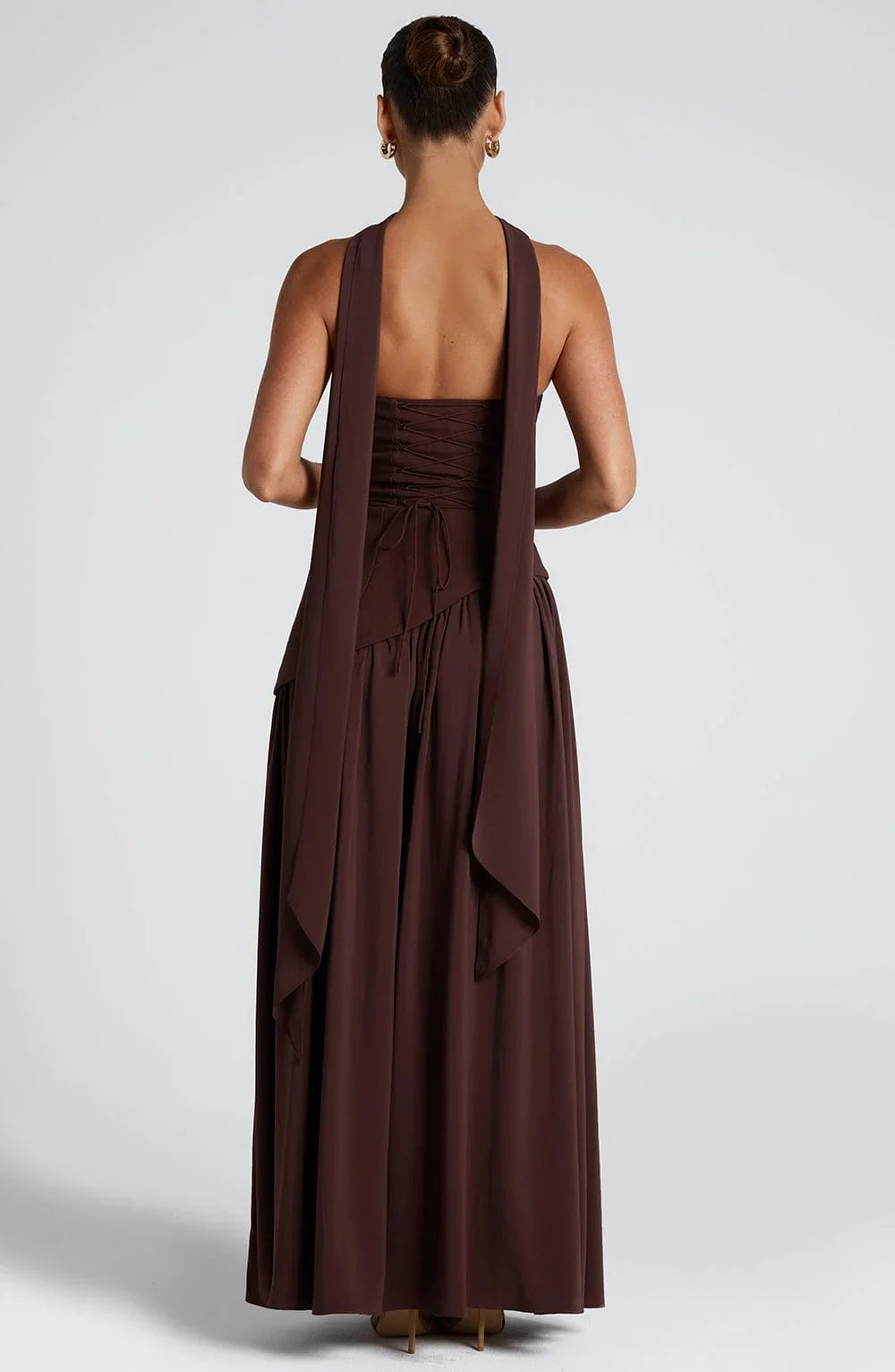 MIRELLE | Robe bustier asymétrique fendue