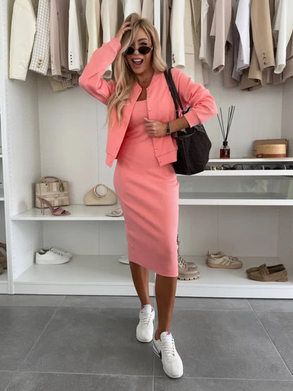 LINA | Ensemble robe & veste légère