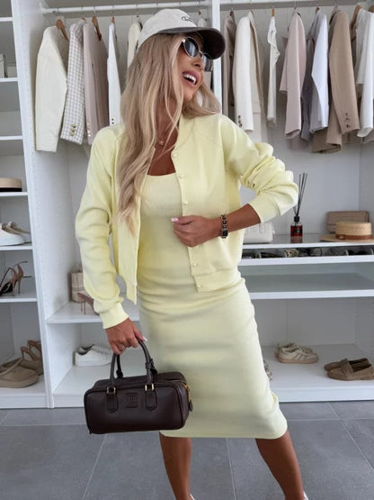 LINA | Ensemble robe & veste légère