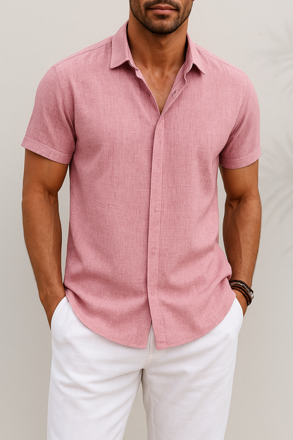 SIMON | Chemise en Lin Classique